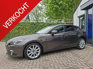 Mazda 3 2.0 GT-M Leer, HUD, cruise,18"LMV